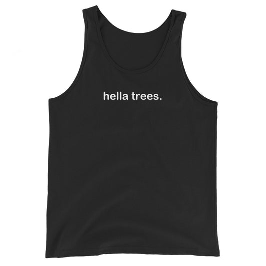 HELLA TREES Black front mockup