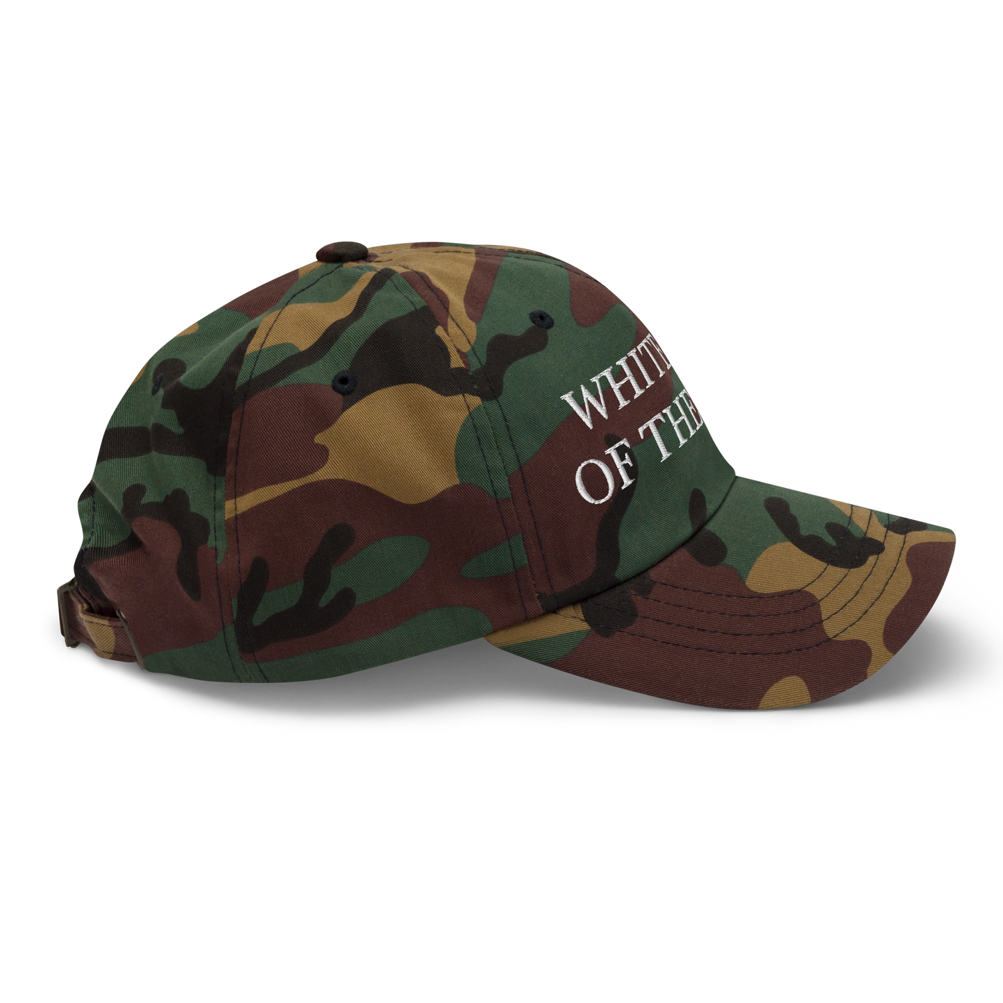 WHITE BOY SUMMER - White Boy Of The Year - "White Boy Of The Year" - White Embroidered Baseball Cap - Hat