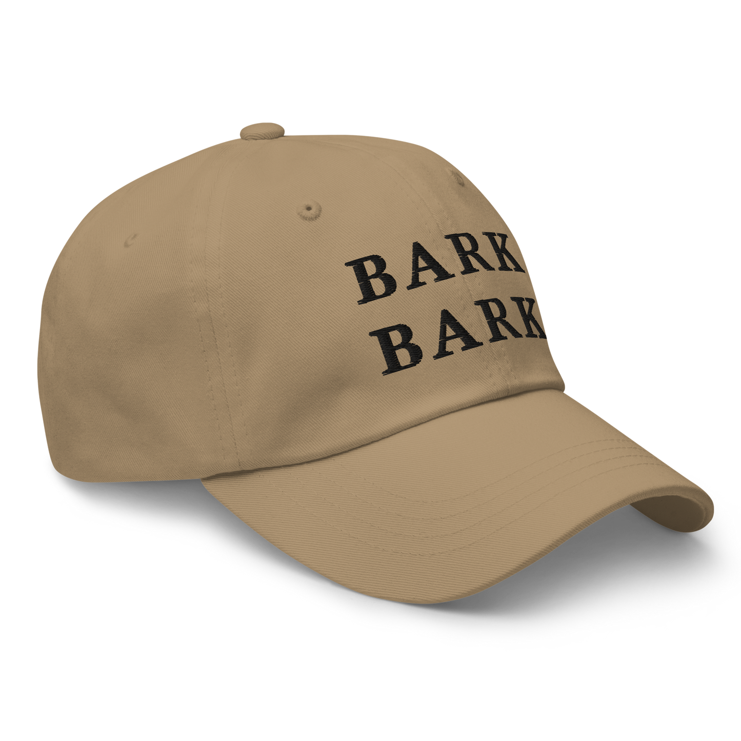 WHITE BOY SUMMER - Big Dog - "Bark Bark" - Black Embroidered Baseball Cap - Hat
