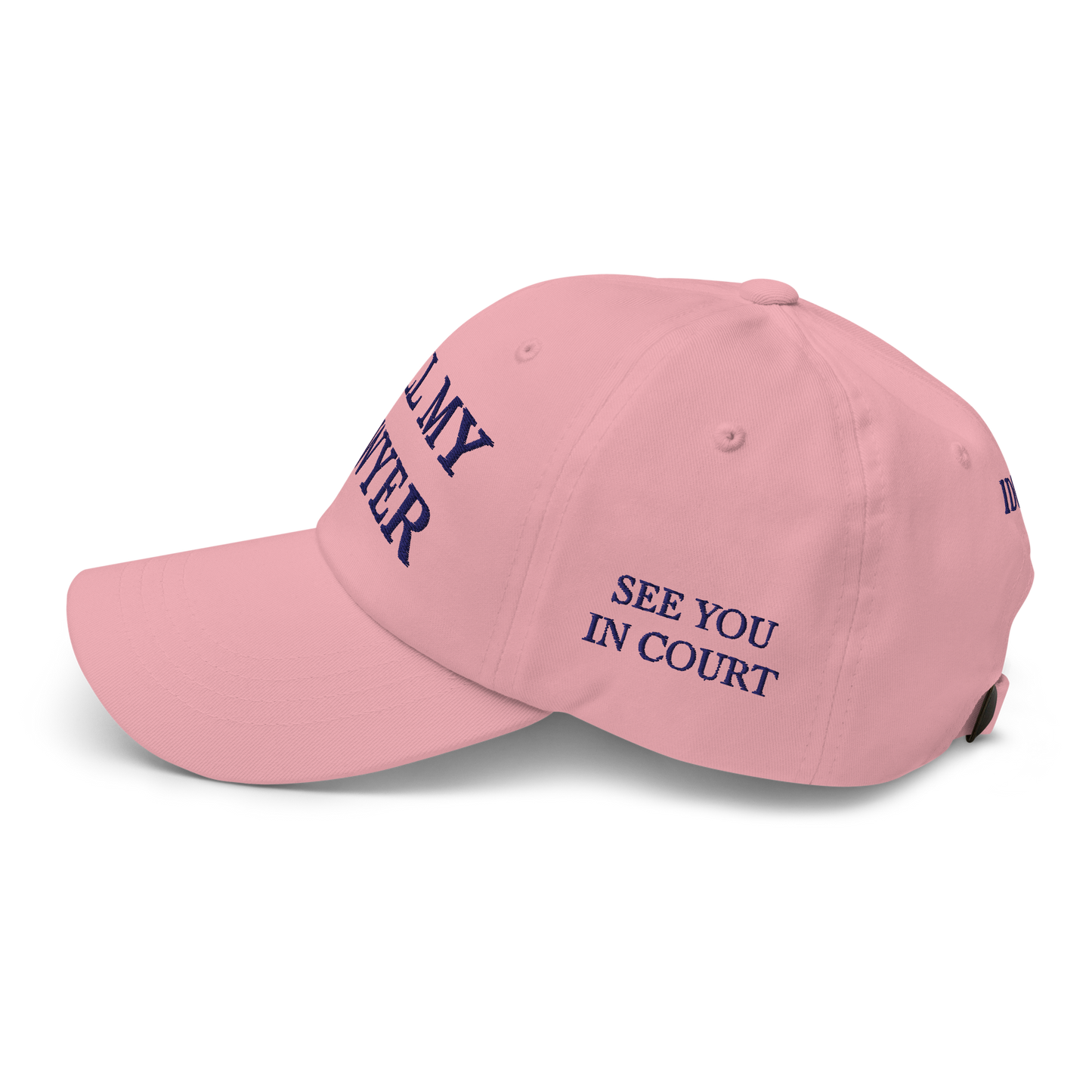 White Boy Summer - CALL MY LAWYER - Embroidered Baseball Cap - Hat