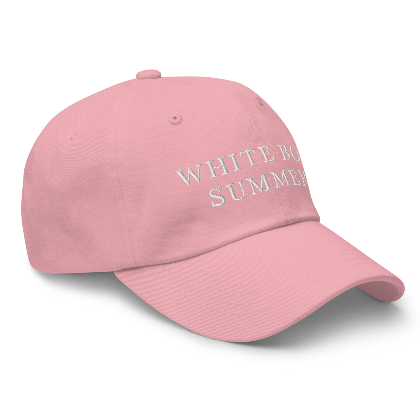 WHITE BOY SUMMER - Originals - "White Boy Summer" Baseball Cap - Original Soft Pink - Hat