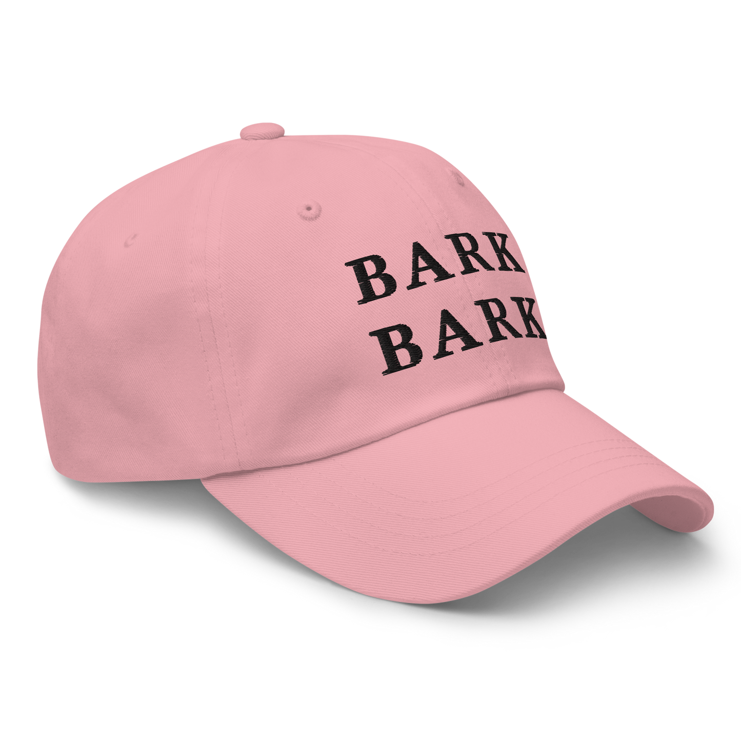 WHITE BOY SUMMER - Big Dog - "Bark Bark" - Black Embroidered Baseball Cap - Hat
