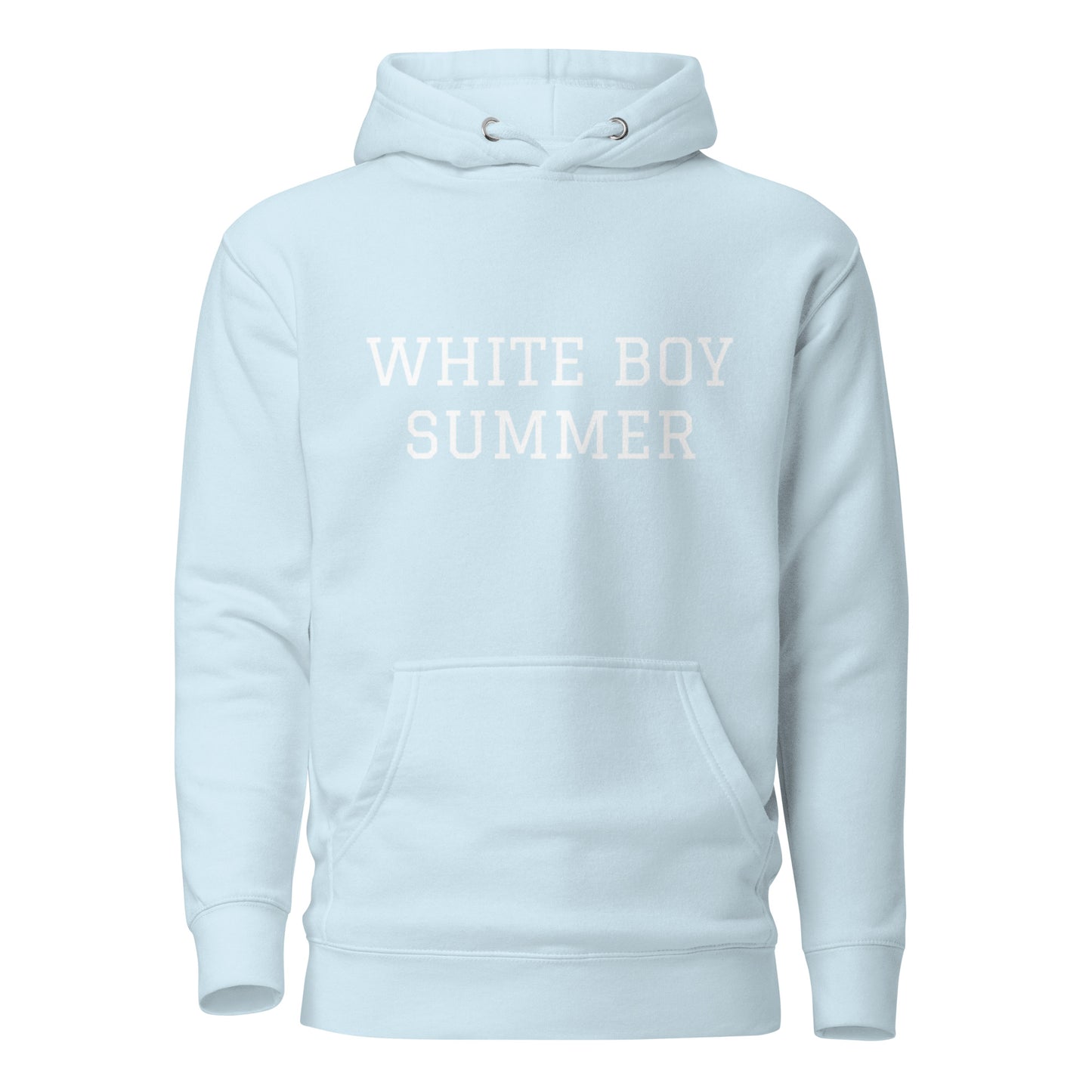 WHITE BOY SUMMER - Originals - "White Boy Summer" - Classic Cotton Hoodie - Hoodie Sky Blue