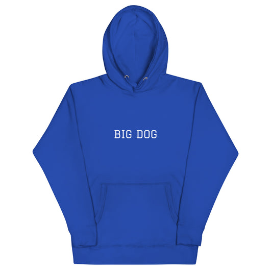 WHITE BOY SUMMER - Big Dog - "Big Dog" - Classic Cotton Hoodie - Hoodie Team Royal
