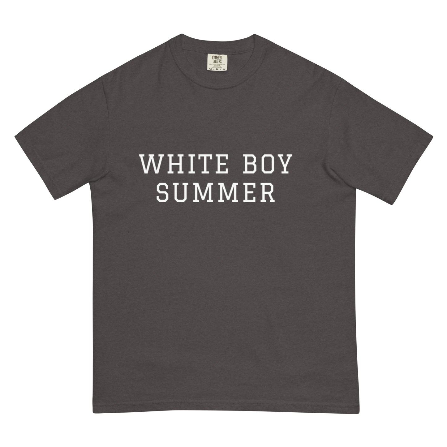 WHITE BOY SUMMER - Originals - "White Boy Summer" Heavyweight Tee - T-Shirt Graphite