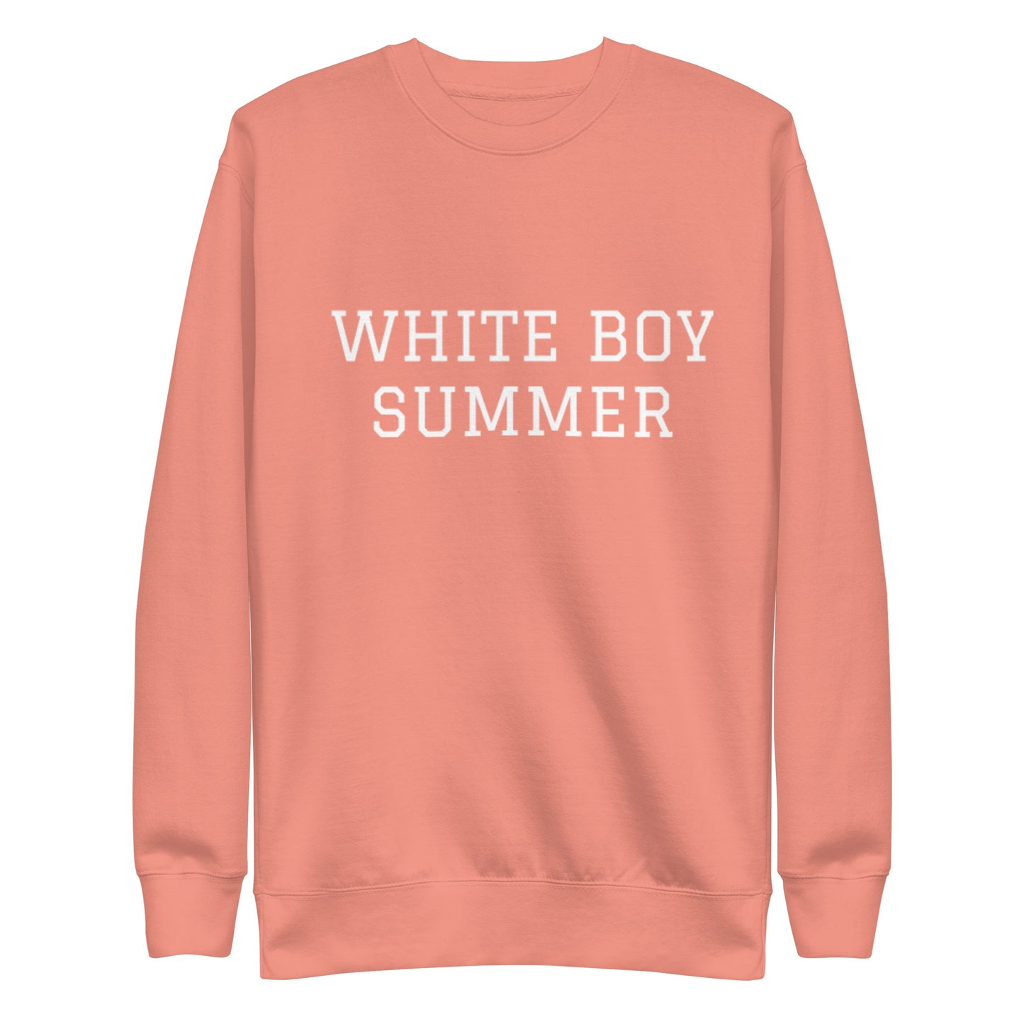 WHITE BOY SUMMER - Originals - "White Boy Summer" - Classic Crewneck Sweatshirt - Sweatshirt Dusty Rose