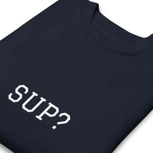 WHITE BOY SUMMER - Sup? - "Sup?" - Classic Crewneck Sweatshirt - Sweatshirt