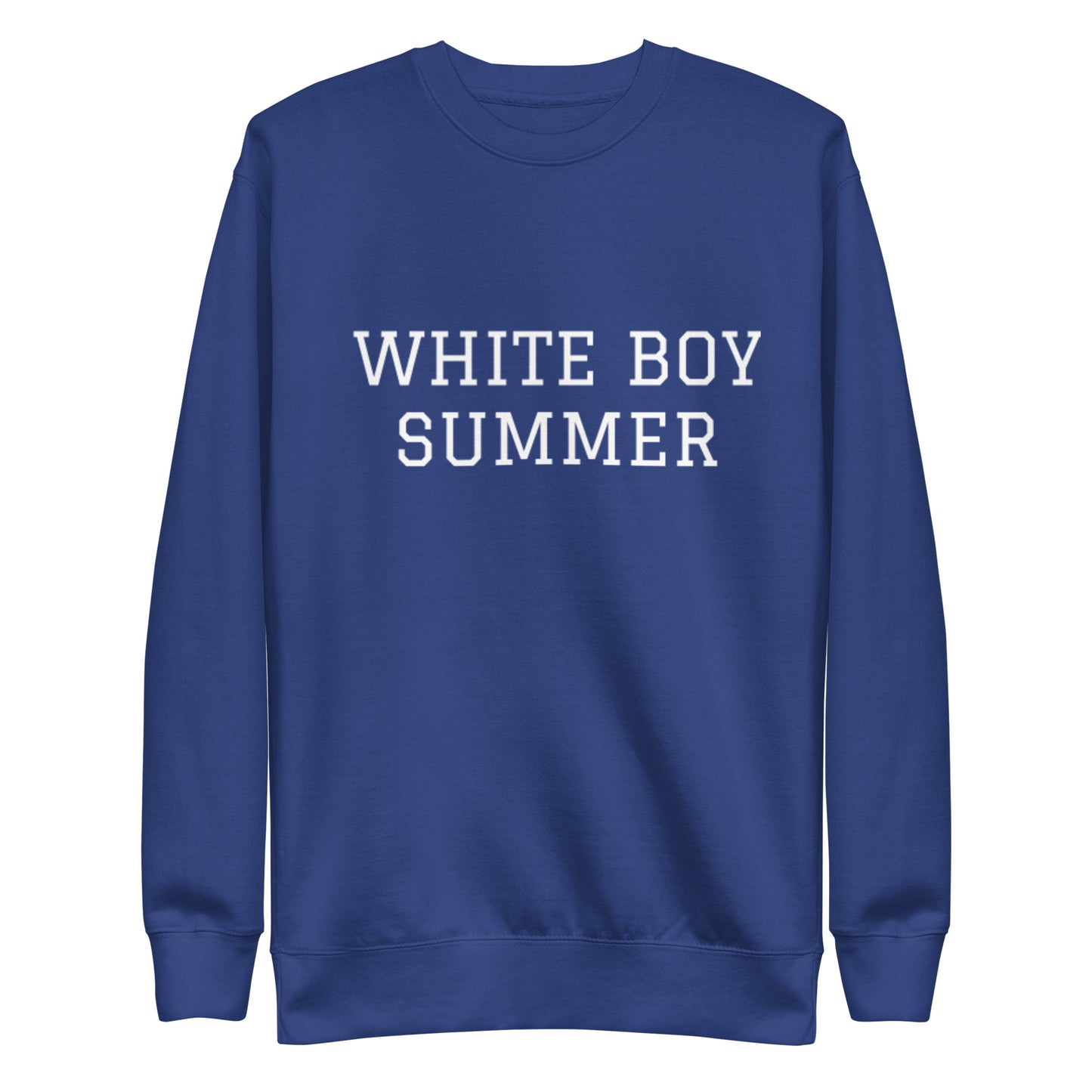 WHITE BOY SUMMER - Originals - "White Boy Summer" - Classic Crewneck Sweatshirt - Sweatshirt Team Royal