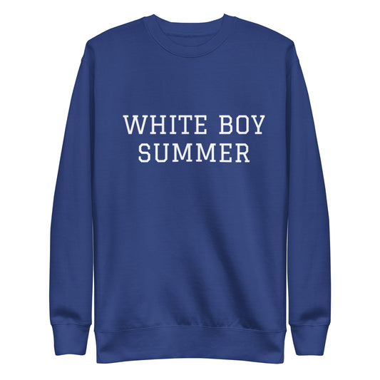 WHITE BOY SUMMER - Originals - "White Boy Summer" - Classic Crewneck Sweatshirt - Sweatshirt Team Royal