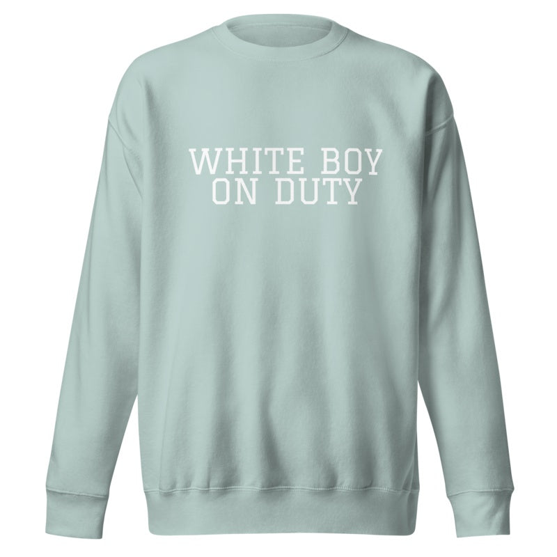 WHITE BOY ON DUTY Agave front mockup