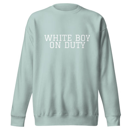 WHITE BOY ON DUTY Agave front mockup