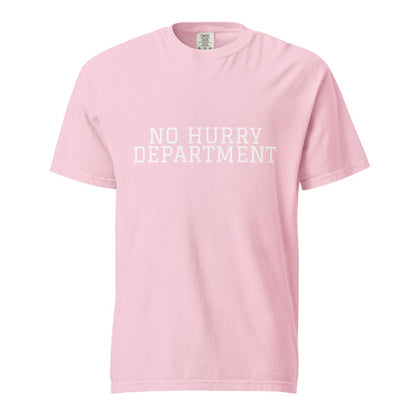 NO HURRY DEPARTMENT Blossom front mockup