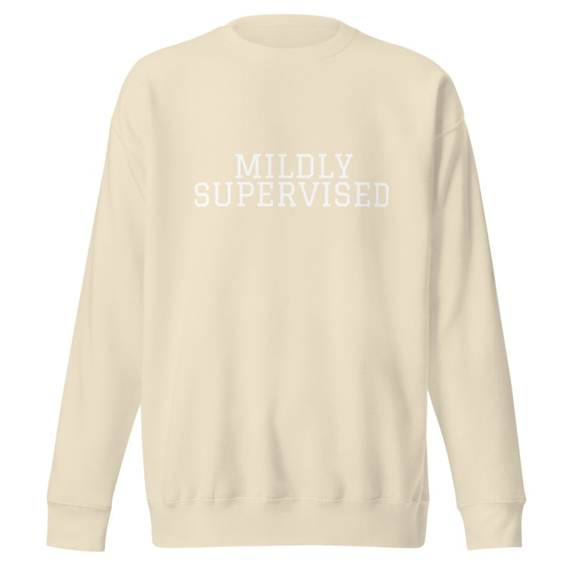 MILDLY SUPERVISED Bone front mockup