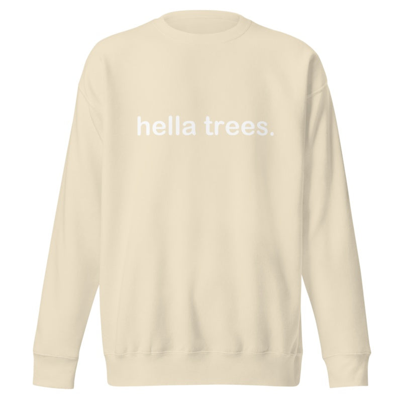 HELLA TREES Bone front mockup