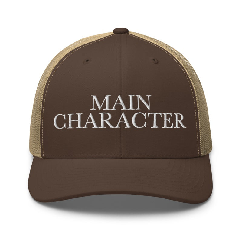 MAIN CHARACTER Brown/ Khaki front mockup