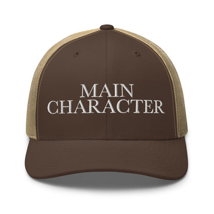 MAIN CHARACTER Brown/ Khaki front mockup