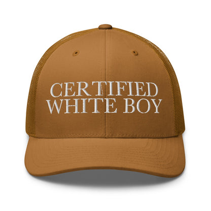 CERTIFIED WHITE BOY Caramel front mockup