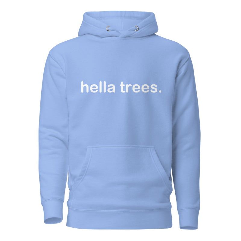 HELLA TREES Carolina Blue front mockup