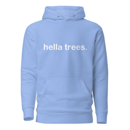 HELLA TREES Carolina Blue front mockup