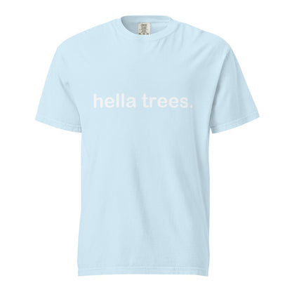 HELLA TREES Chambray front mockup