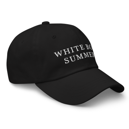 WHITE BOY SUMMER - Originals - "White Boy Summer" - White Embroidered Baseball Cap - Hat 