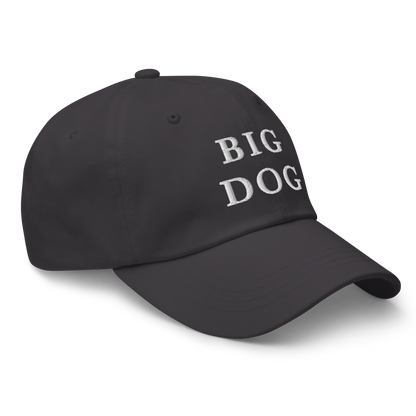 WHITE BOY SUMMER - Big Dog - "Big Dog" - White Embroidered Baseball Cap - Hat 