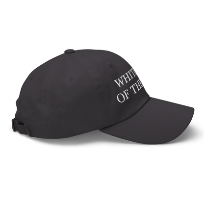 WHITE BOY SUMMER - White Boy Of The Year - "White Boy Of The Year" - White Embroidered Baseball Cap - Hat 