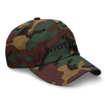 WHITE BOY SUMMER - White Boy Of The Year - "#1 White Boy" - Black Embroidered Baseball Cap - Hat 