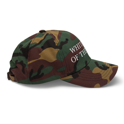 WHITE BOY SUMMER - White Boy Of The Year - "White Boy Of The Year" - White Embroidered Baseball Cap - Hat 