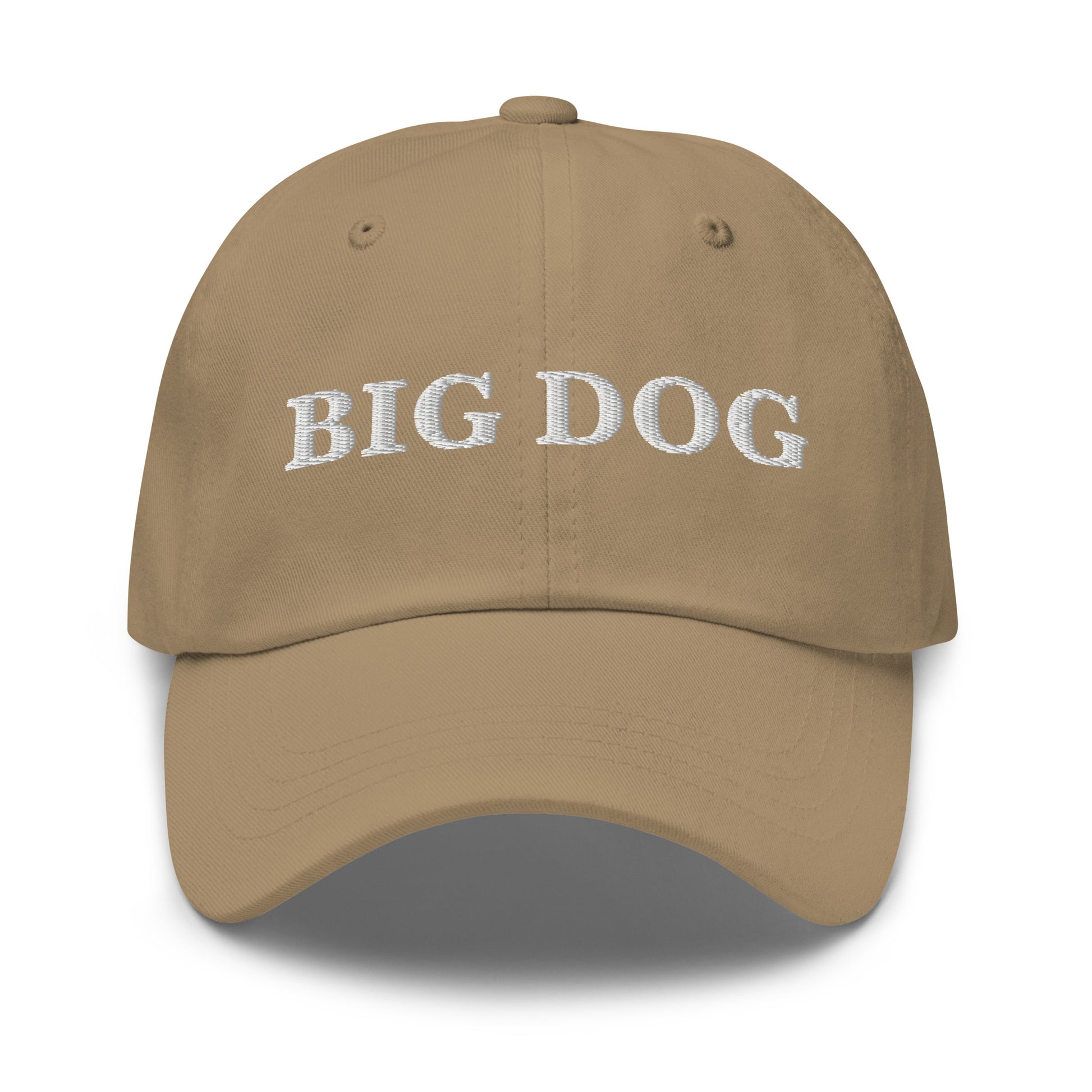 BIG DOG Khaki front cap mockup