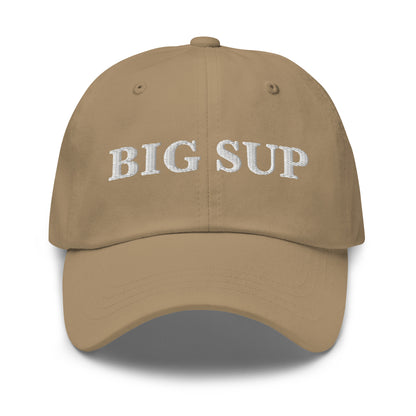 BIG SUP Khaki front cap mockup