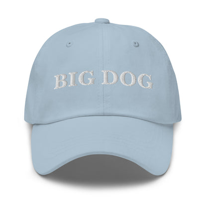 BIG DOG Light Blue front cap mockup