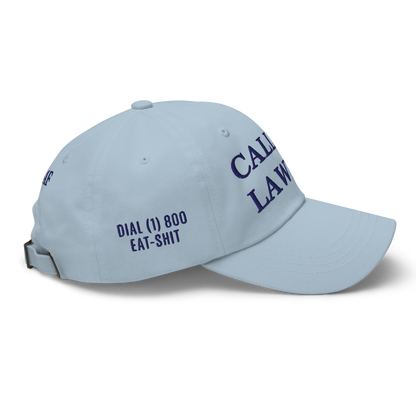 White Boy Summer - CALL MY LAWYER - Embroidered Baseball Cap - Hat 