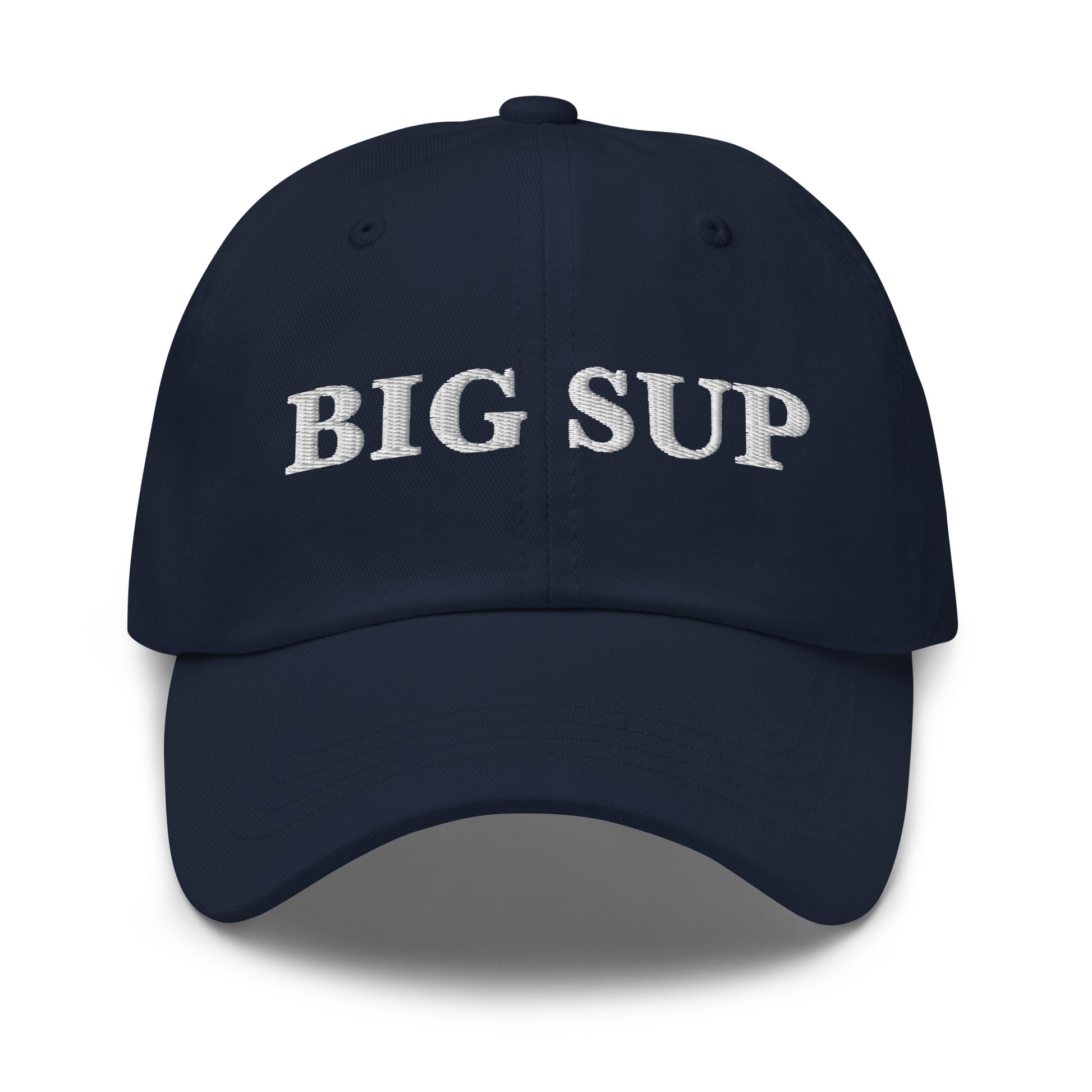 BIG SUP Navy front cap mockup