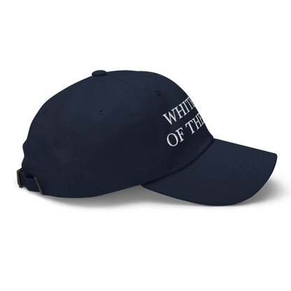 WHITE BOY SUMMER - White Boy Of The Year - "White Boy Of The Year" - White Embroidered Baseball Cap - Hat 