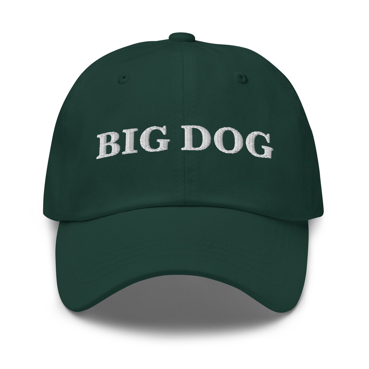 BIG DOG Spruce front cap mockup