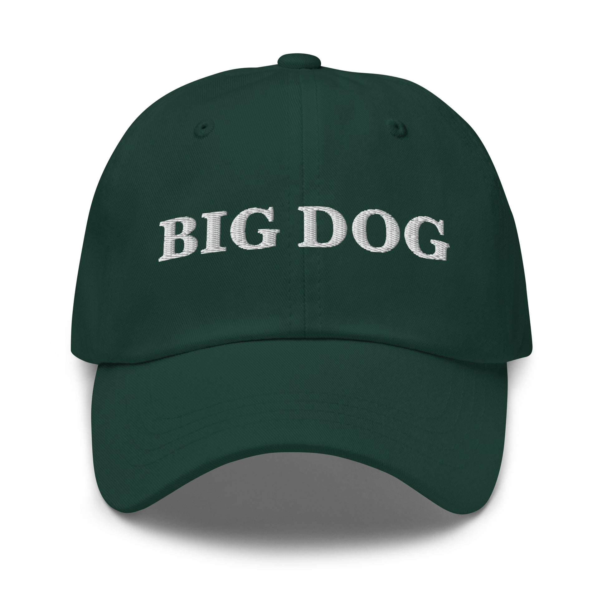BIG DOG Spruce front cap mockup