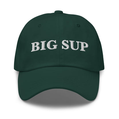 BIG SUP Spruce front cap mockup