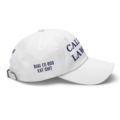 White Boy Summer - CALL MY LAWYER - Embroidered Baseball Cap - Hat 