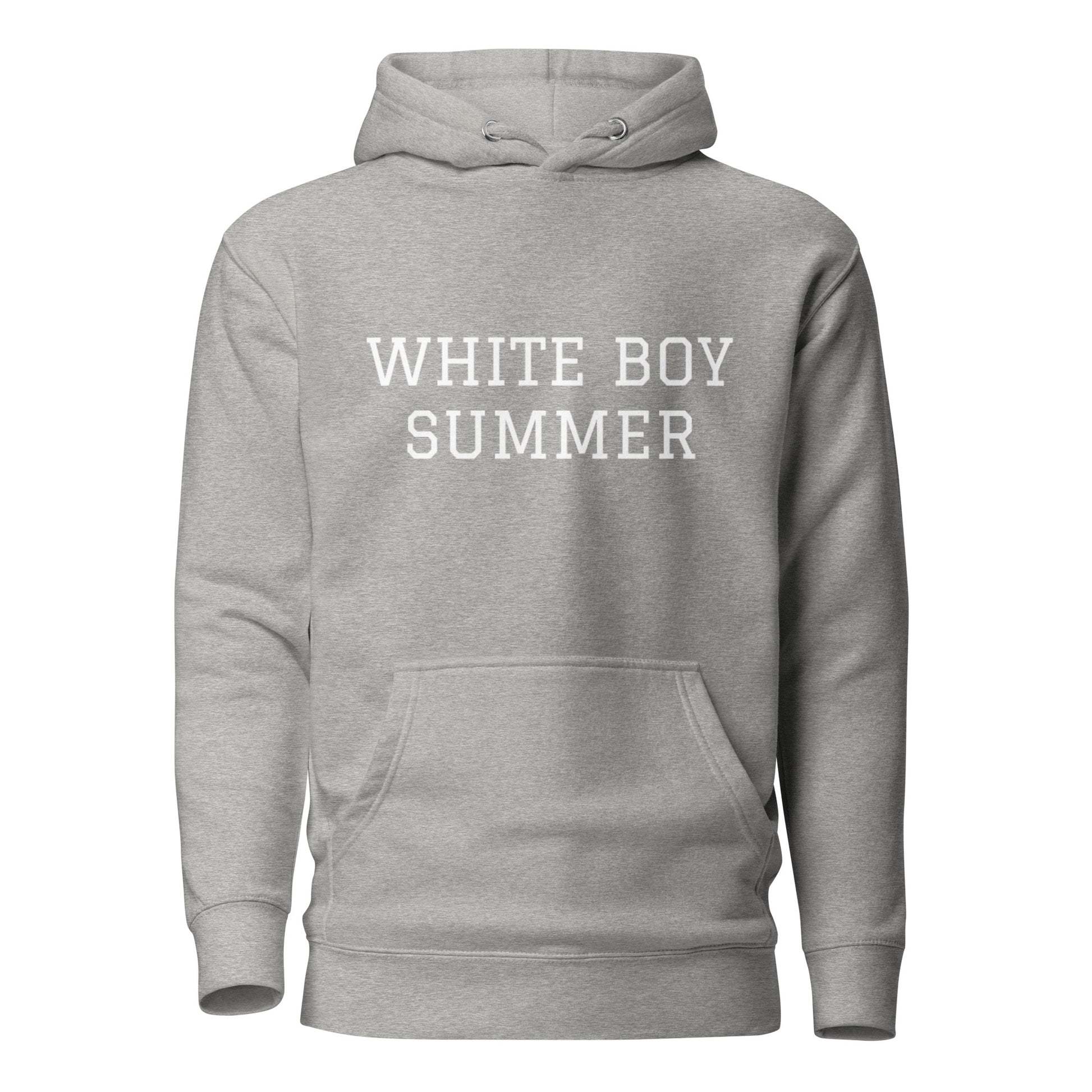 WHITE BOY SUMMER - Originals - "White Boy Summer" - Classic Cotton Hoodie - Hoodie Carbon Grey