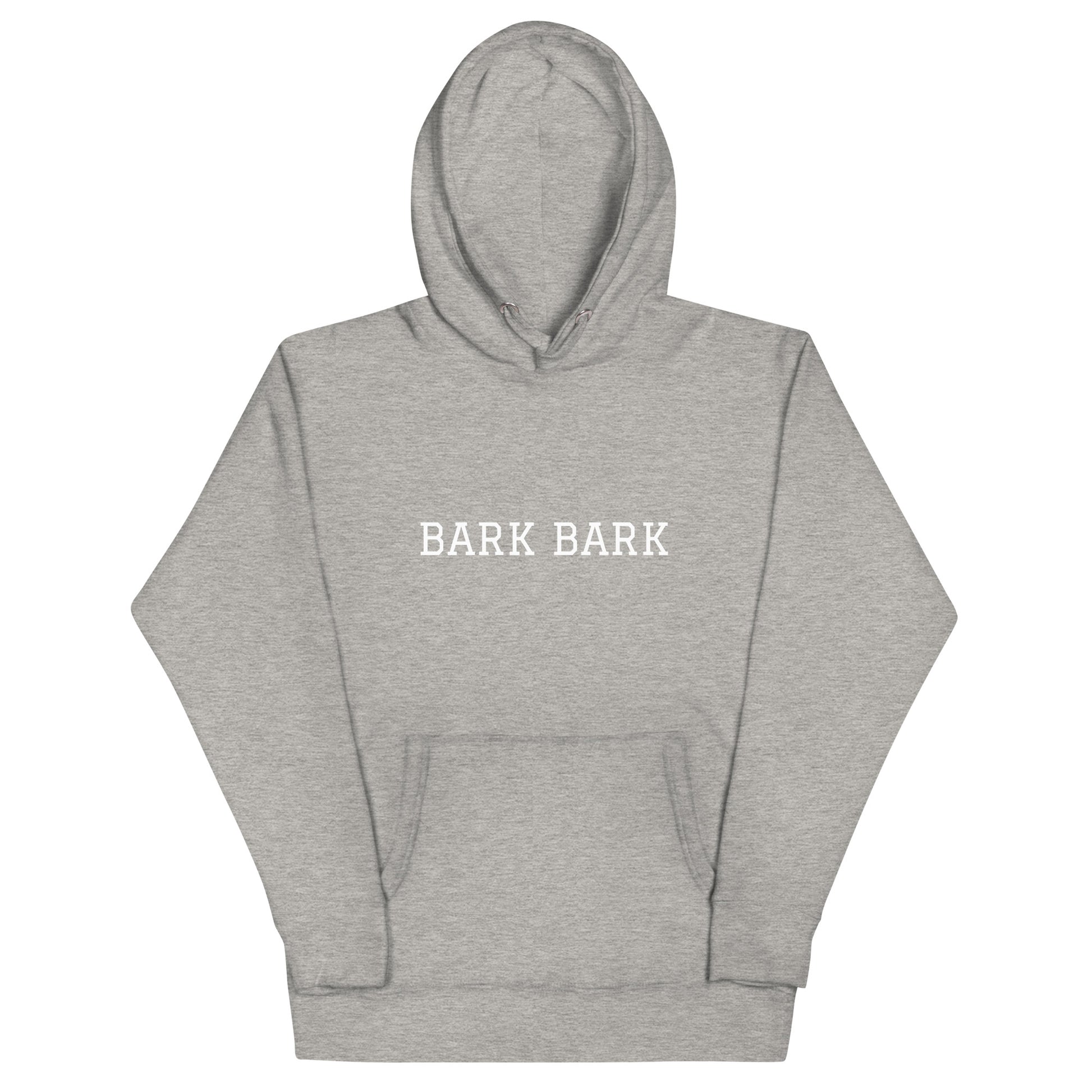 WHITE BOY SUMMER - Big Dog - "Bark Bark" - Classic Cotton Hoodie - Hoodie Carbon Grey