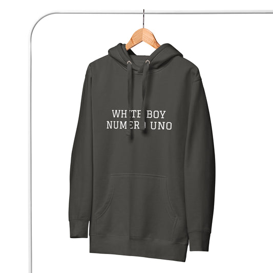 WHITE BOY SUMMER - White Boy Of The Year - "White Boy Numero Uno" - Classic Cotton Hoodie - Hoodie 