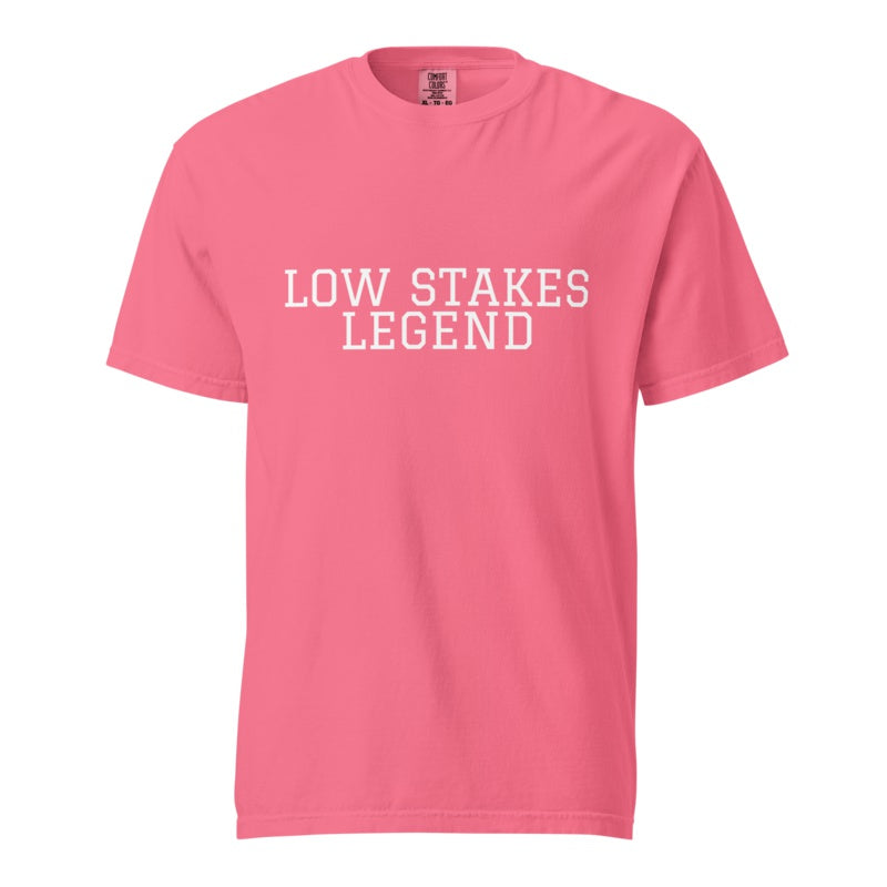 LOW STAKES LEGEND Crunchberry front mockup