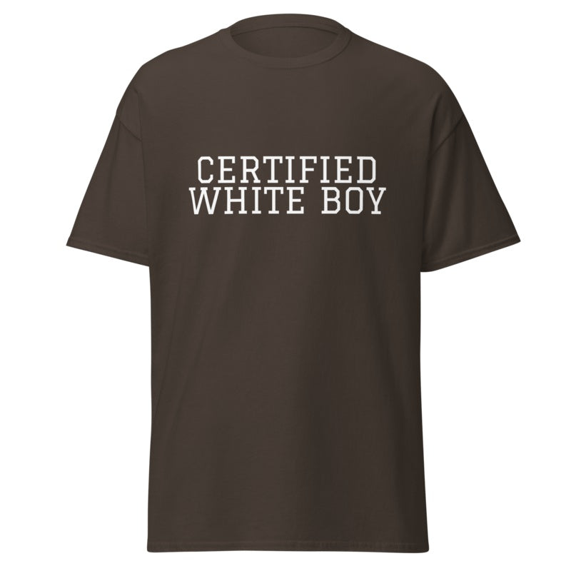 CERTIFIED WHITE BOY Dark Chocolate front mockup