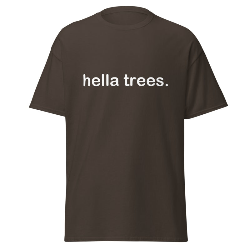 HELLA TREES Dark Chocolate front mockup