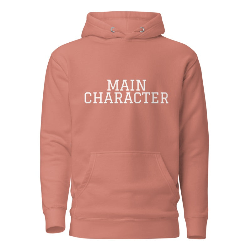 MAIN CHARACTER Dusty Rose front mockup