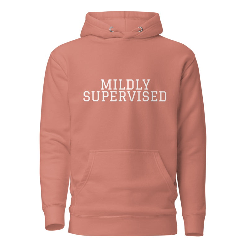 MILDLY SUPERVISED Dusty Rose front mockup