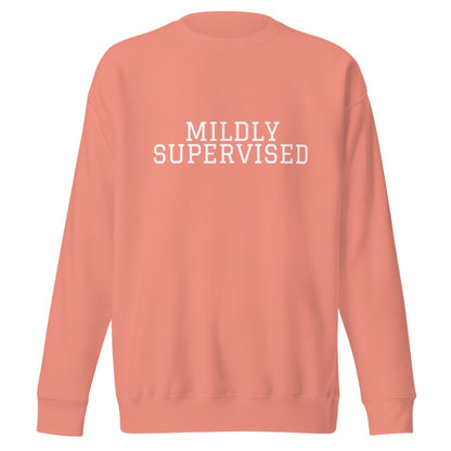 MILDLY SUPERVISED Dusty Rose front mockup