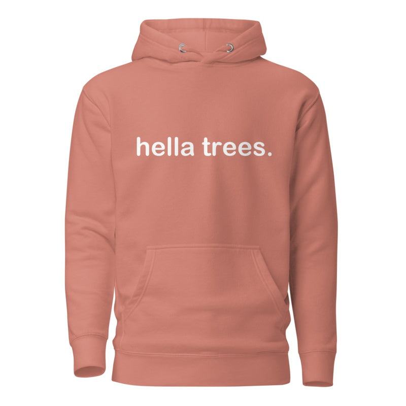 HELLA TREES Dusty Rose front mockup