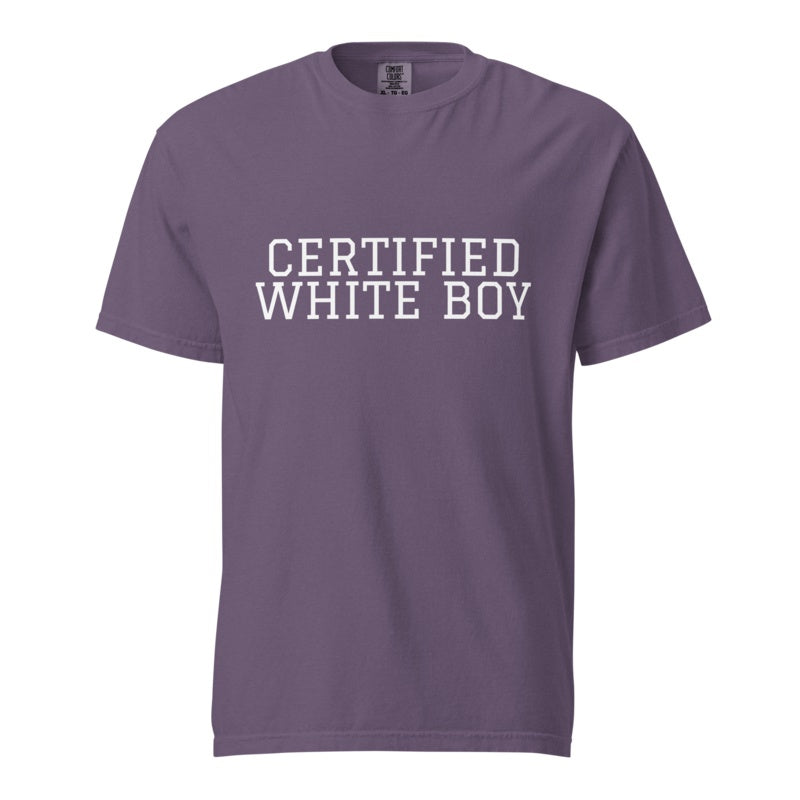 CERTIFIED WHITE BOY Grape front mockup